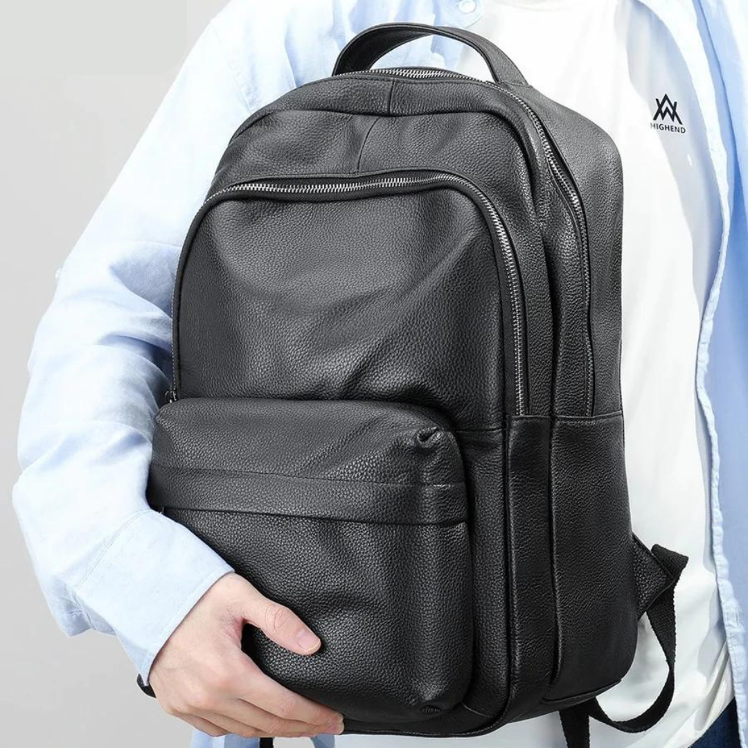 Men's Leather Backpack