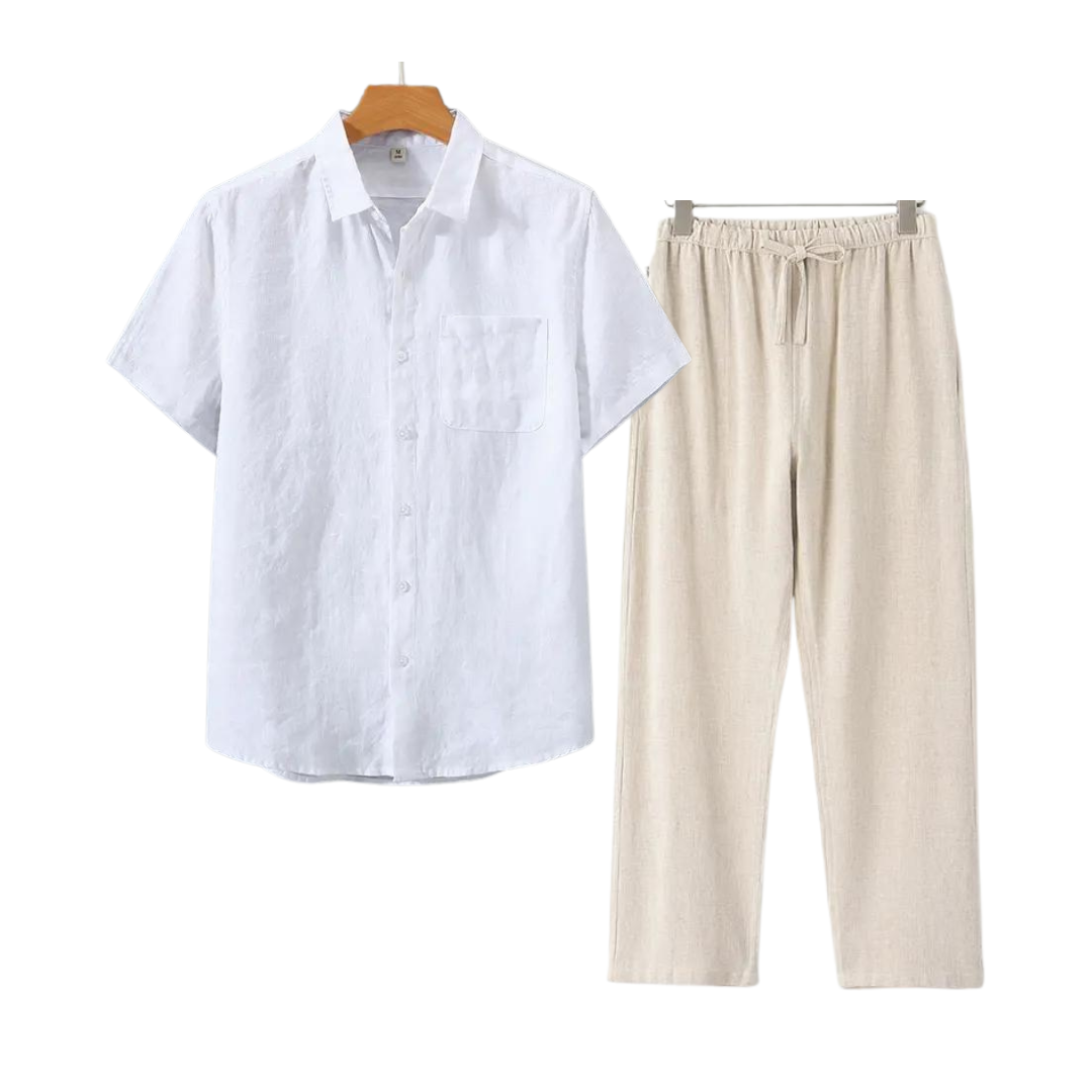 Old Money Linen Combo (Shortsleeve)