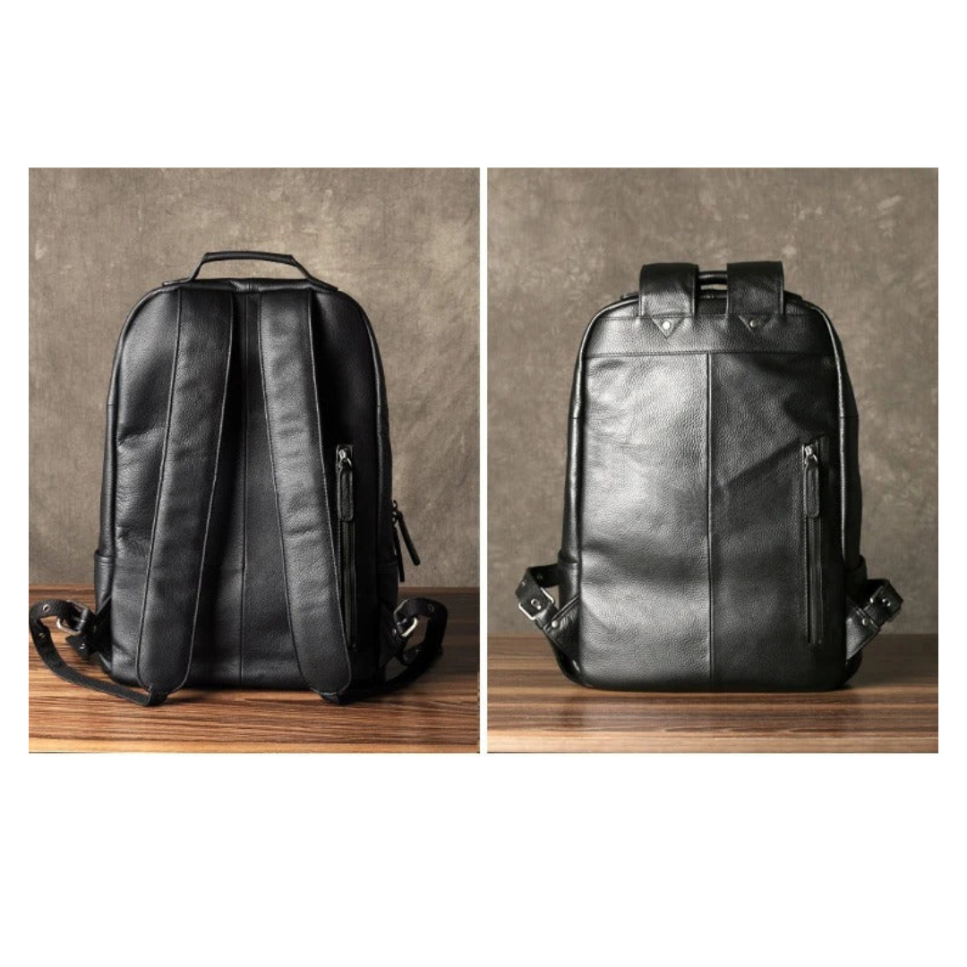 Genuine Leather Backpack for Men's