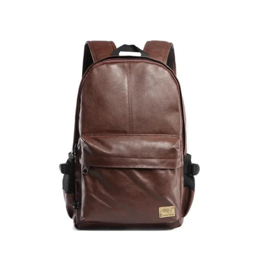 Luxury Leather Men Backpack