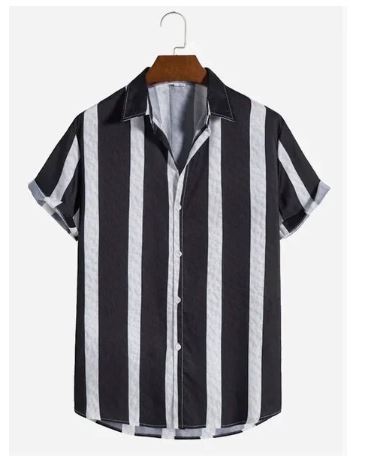 Striped Summer Cotton Shirt