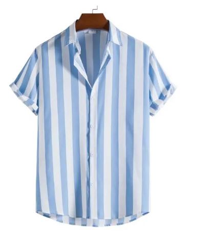 Striped Summer Cotton Shirt