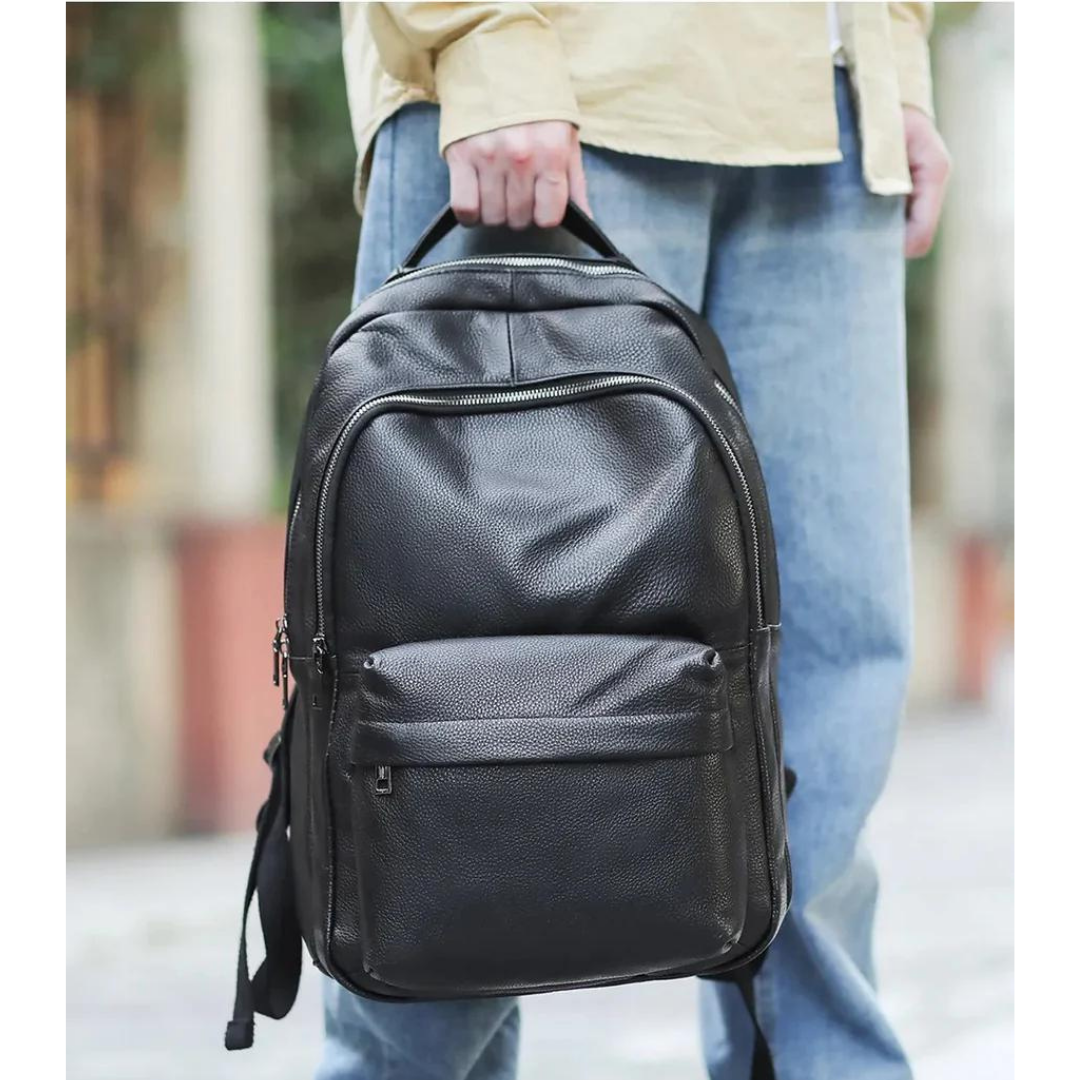 Men's Leather Backpack