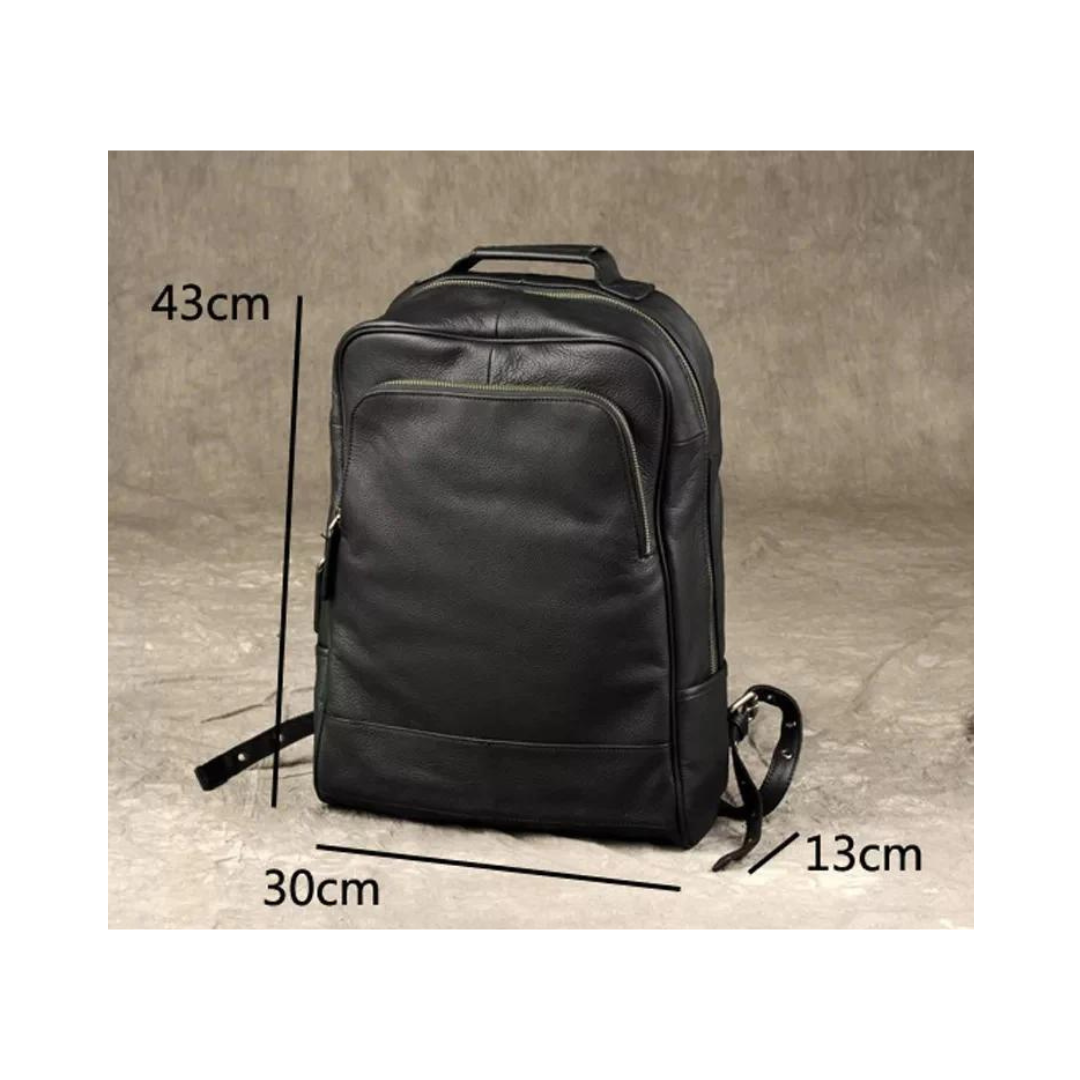 Genuine Leather Backpack for Men's