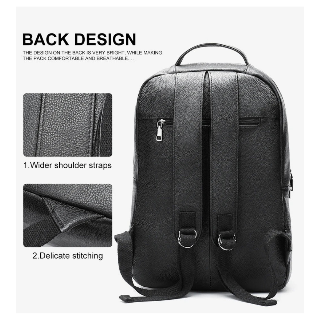 Men's Leather Backpack