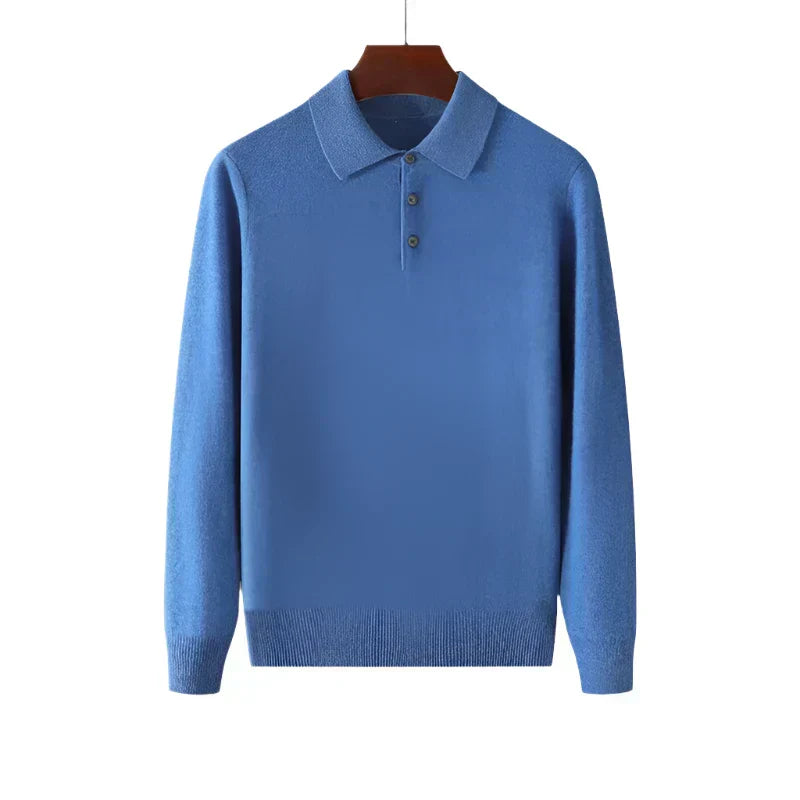 Wellington Wool Polo Sweater