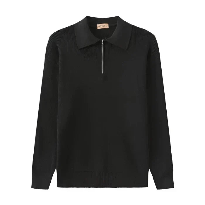 Cesare Half Zip Sweater