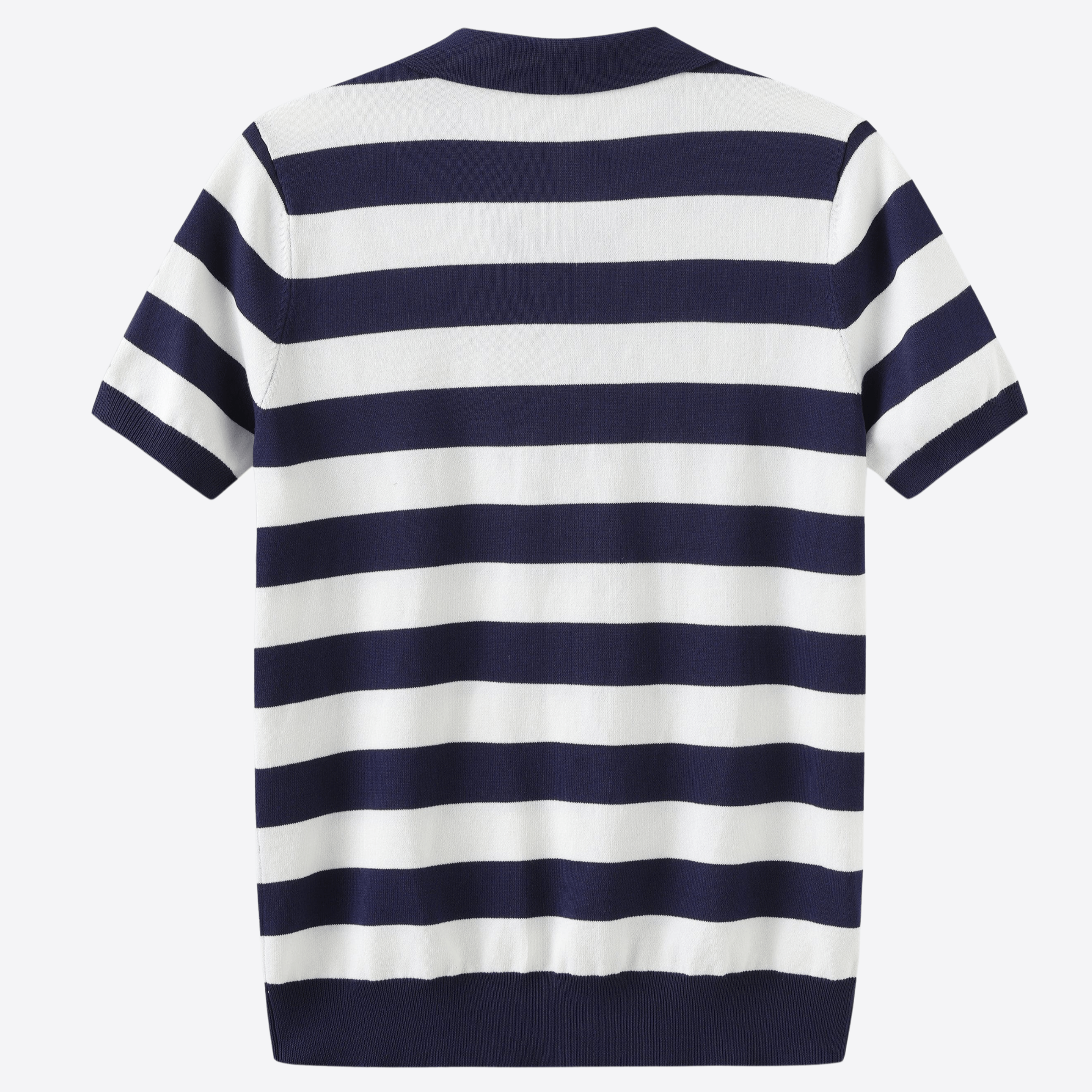 Striped Sleeve Polo Shirt