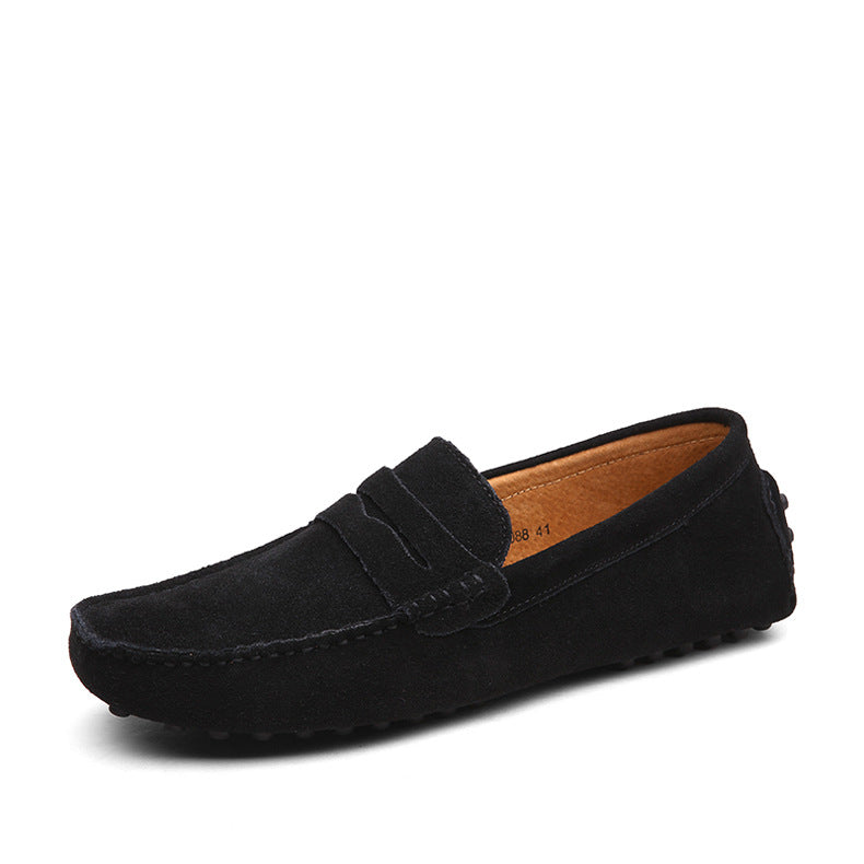 Suede Driving Loafers