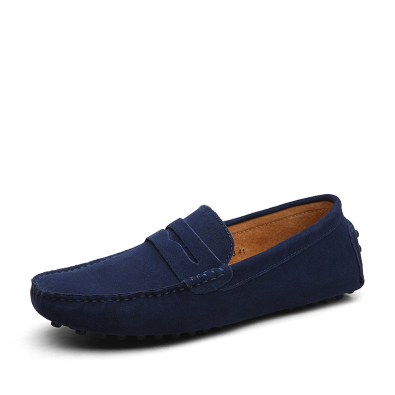 Suede Driving Loafers