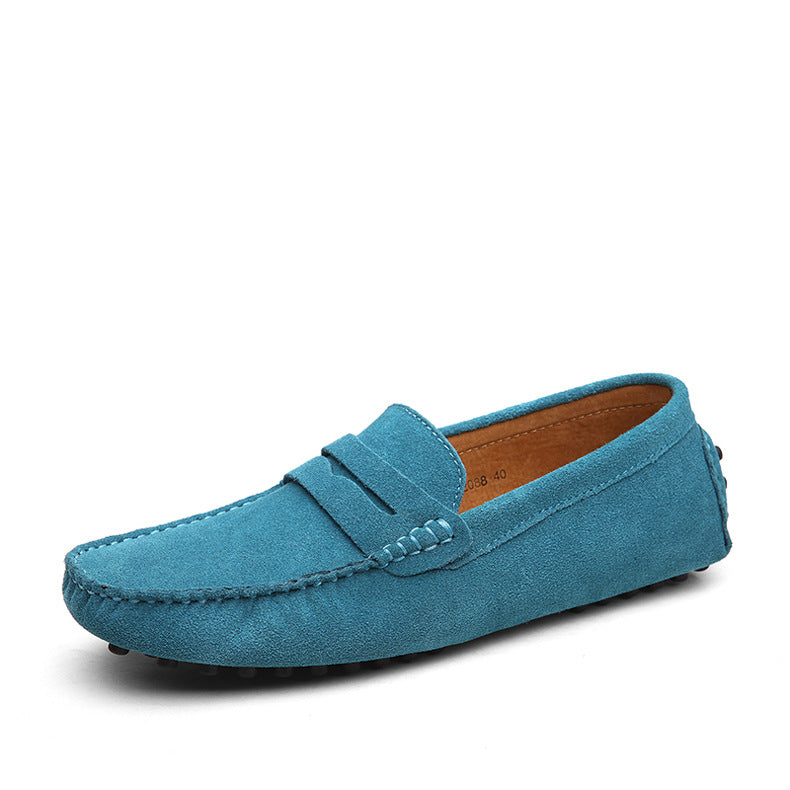 Suede Driving Loafers