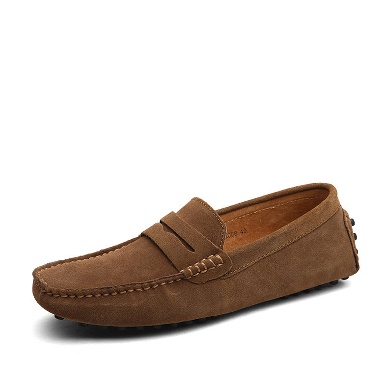 Suede Driving Loafers