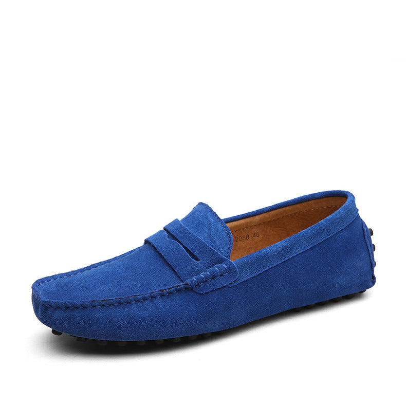 Suede Driving Loafers