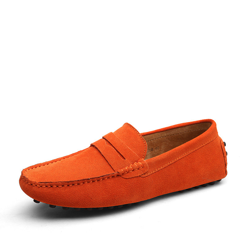 Suede Driving Loafers